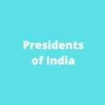 Presidents of India