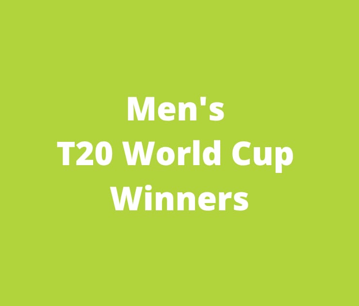 T20 World Cup Winner