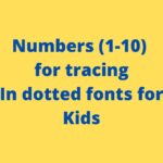 numbers for kids